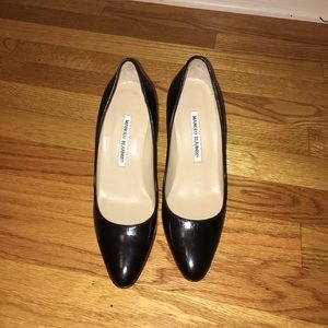 Manolo Black Heels